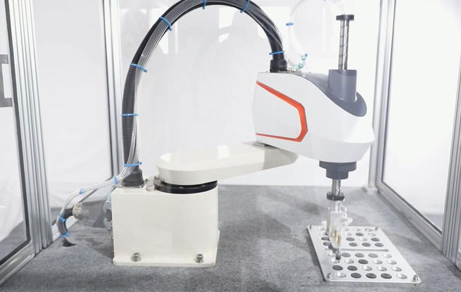 Scara Robot Picking and Placing System