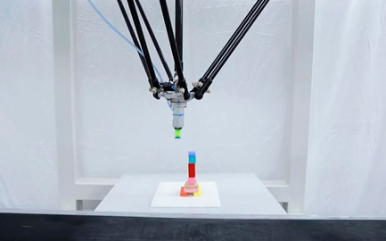 3D Gripping Display System of Parallel Robot