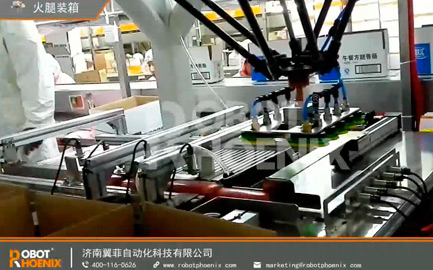 Automated Packing for Ham in Food Industry