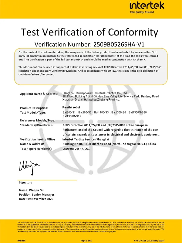 2509B0526SHA-001 CE VOC Formal