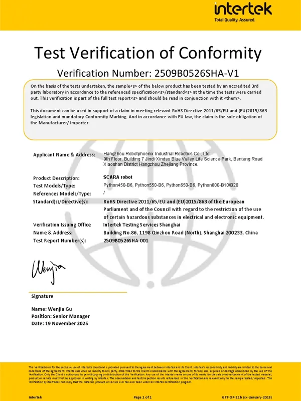 2509B0526SHA-003 CE VOC Formal