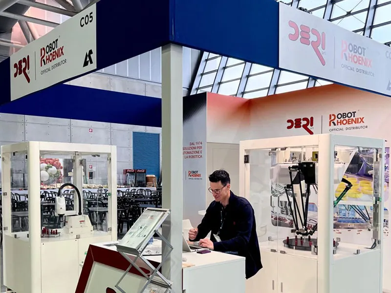 Robotphoenix Debuts at A&T Automation & Testing Exhibition in Turin, Italy